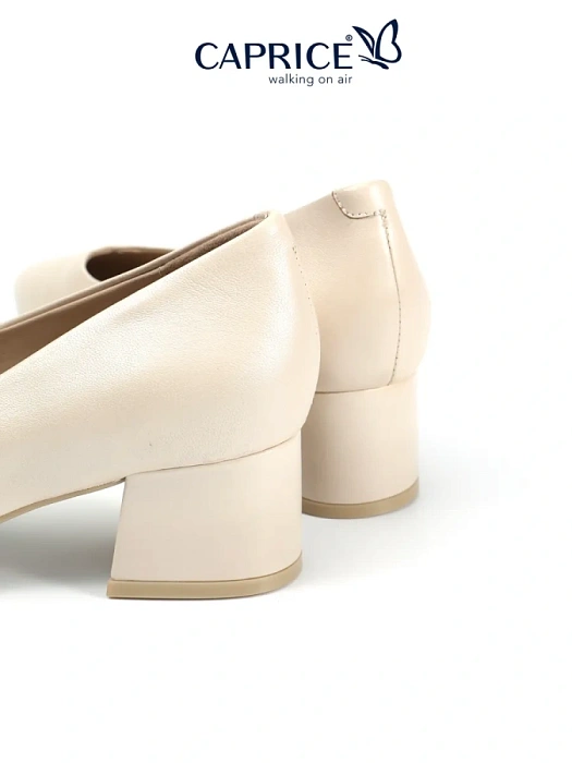 Женские туфли-лодочки CAPRICE бежевые, артикул 9-22315-42-140