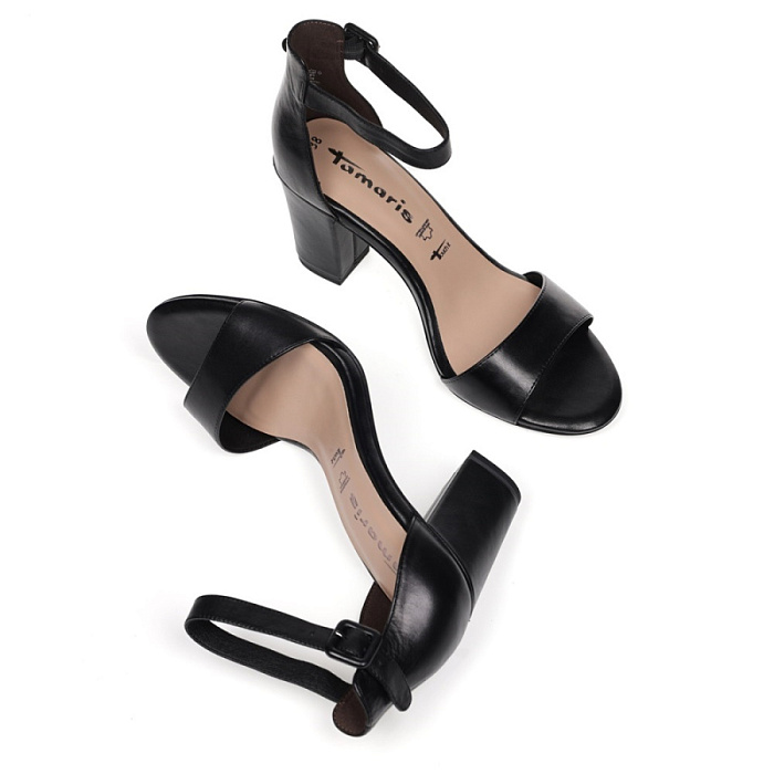 Женские туфли откр. basic TAMARIS черные, артикул 1-28326-42-001