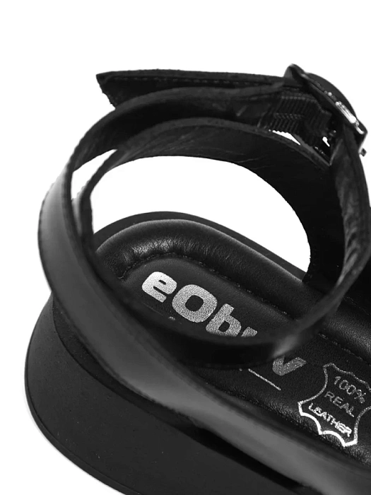 Женские босоножки  eObuv черные, артикул EO-G-120-24-1