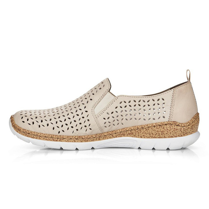 Женские туфли RIEKER бежевые, артикул N4251-60