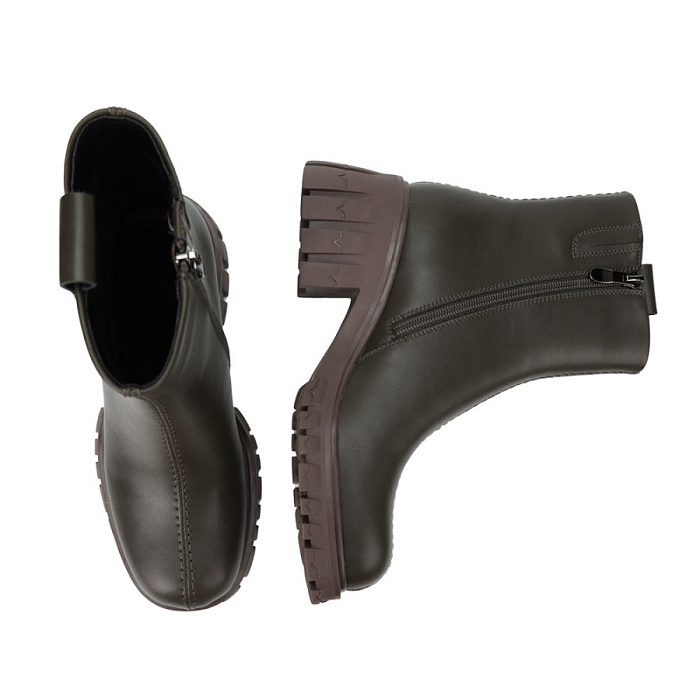 Женские ботинки basic SOFIA-ALEXANDRA хаки, артикул 17E-Z16566-F01