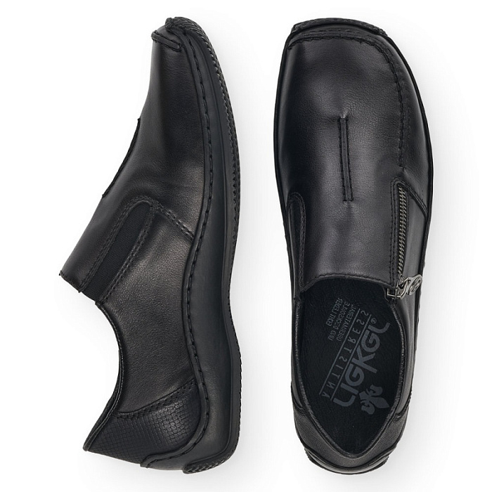 Женские туфли basic RIEKER черные, артикул L1780-00