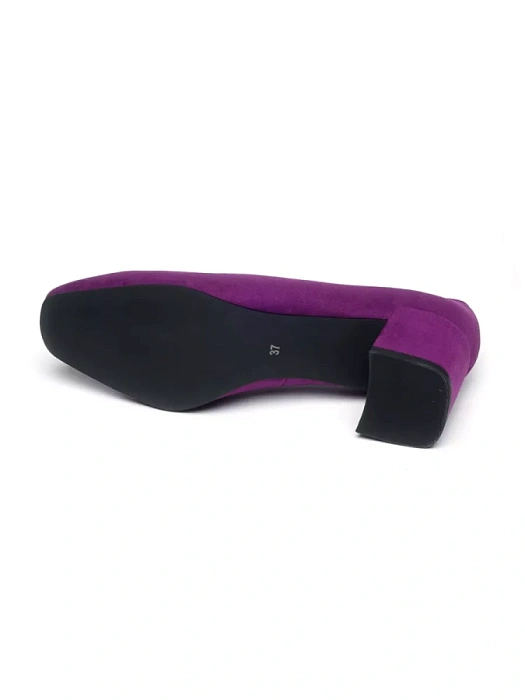 Женские туфли лодочки basic MARCO TOZZI сиреневые, артикул 2-22424-42-587