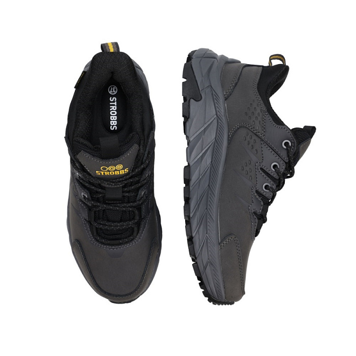 Женские кроссовки STROBBS серые, артикул F7379-10