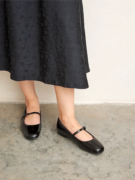 Женские мери джейн SOFIA-ALEXANDRA черные, артикул 38E-HF1011-A