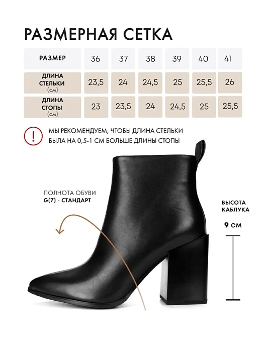 Женские ботильоны FEDERICA RODARI черные_матовые, артикул 7EOB-FH1502-4-971-N588