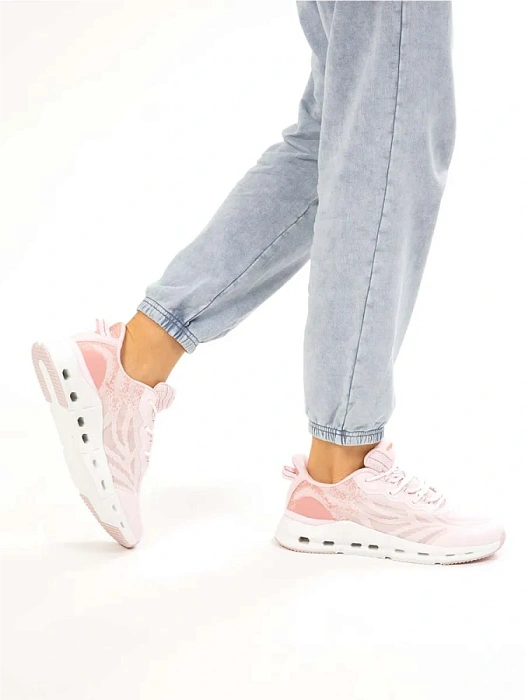 Женские кроссовки RS SPORT розовые, артикул LH227B14_PINK