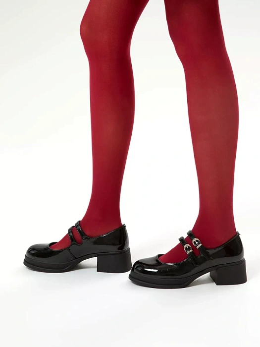 Женские мери джейн SOFIA-ALEXANDRA черные, артикул SA16616-WL/8-1