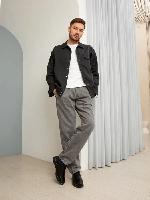 Мужские кроссовки BRUNO RENZONI  черные, артикул DSHD-DM001