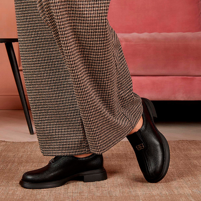 Женские туфли eObuv черные, артикул ALW24-HWLC3-037-1