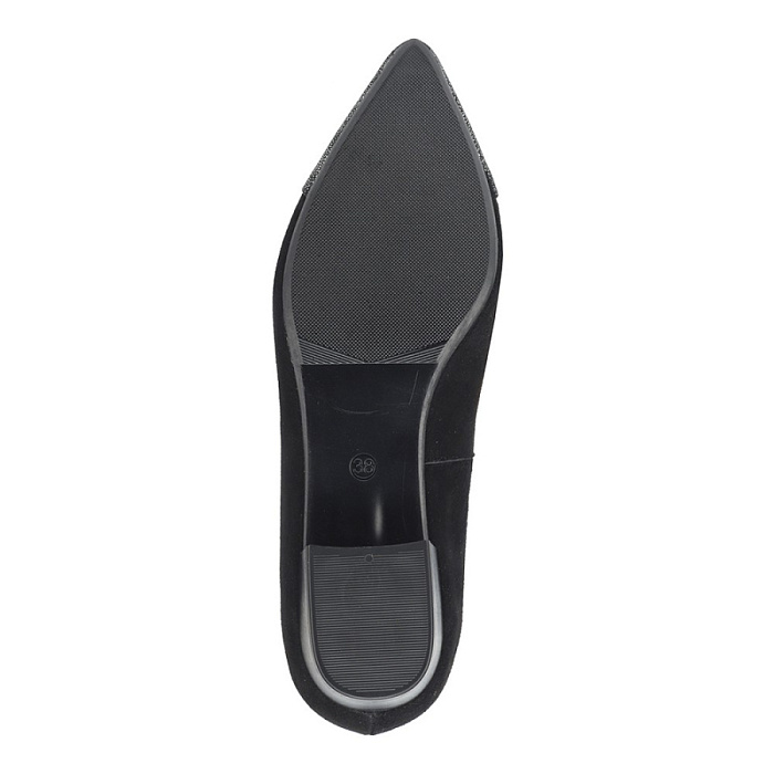 Женские туфли basic Donna Daniella  черные, артикул 21600-1