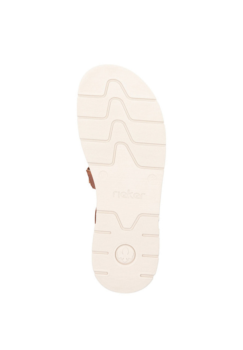 Женские сандалии RIEKER коричневые, артикул V9160-24