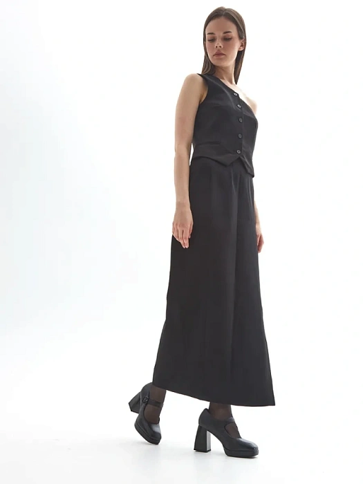 Женские мери джейн SOFIA-ALEXANDRA черные, артикул 17E-ZH518-L1081-1Y