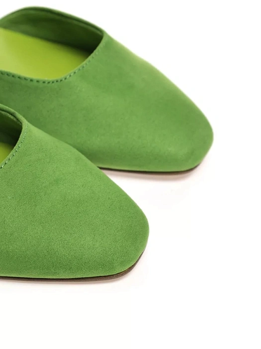 Женские туфли откр. basic MARCO TOZZI зеленые, артикул 2-22117-42-707