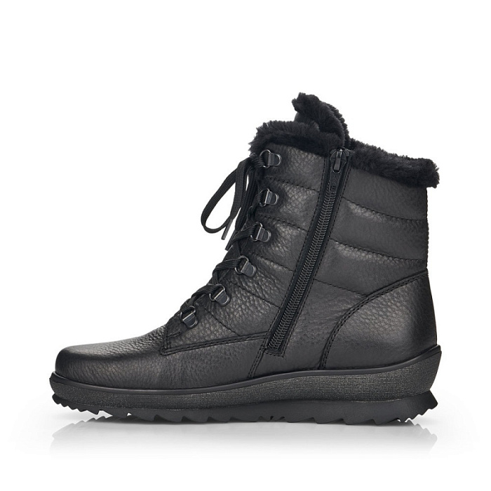 Женские ботинки basic REMONTE черные, артикул R8480-01