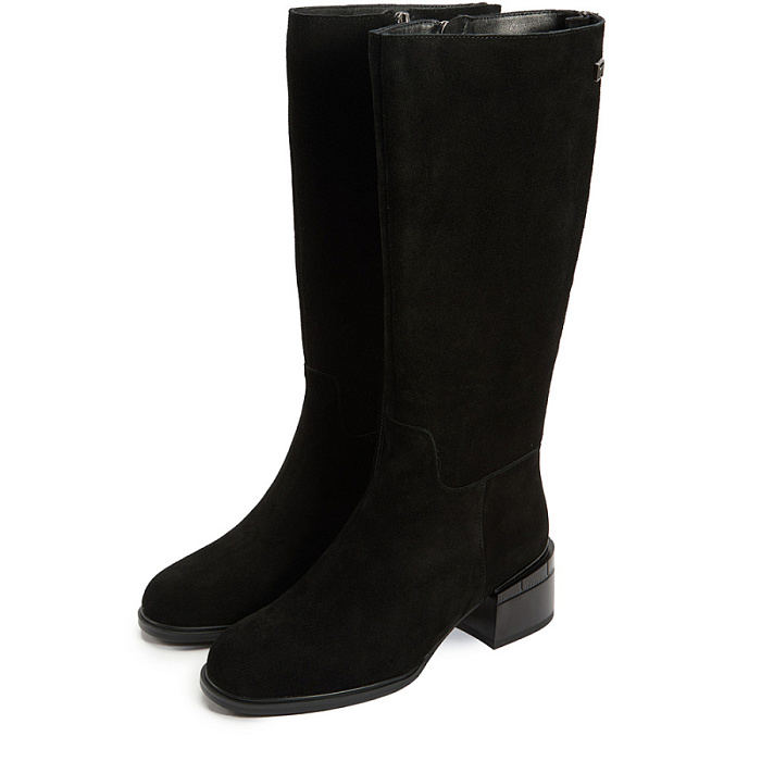 Женские сапоги FEDERICA RODARI черные, артикул 44E-D110-25W