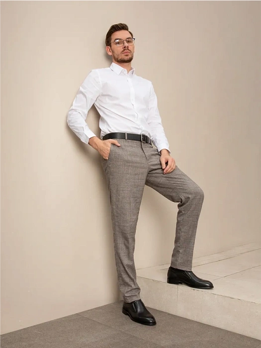 Мужские туфли BRUNO RENZONI  черные, артикул 24252-5-C515