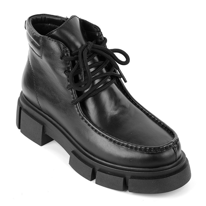 Женские ботинки eObuv черные, артикул 398-001-80-SIYAH