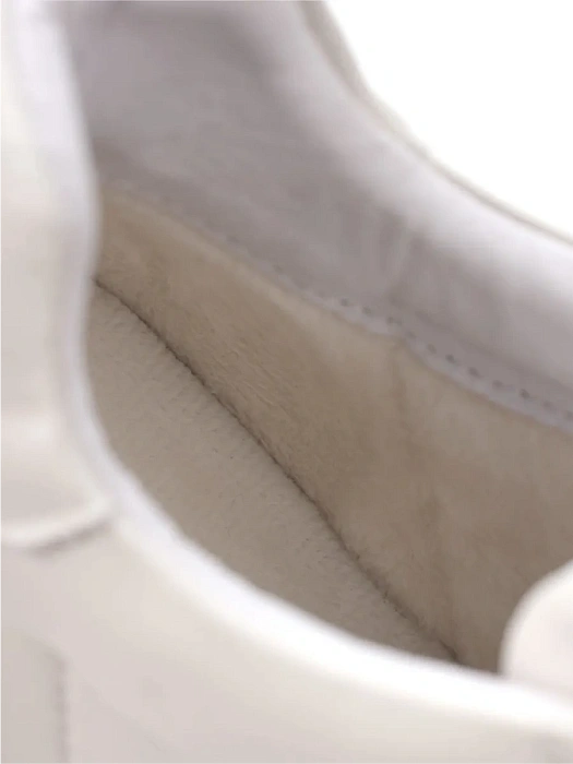 Женские ботинки basic FEDERICA RODARI белые, артикул 42E-317-94I