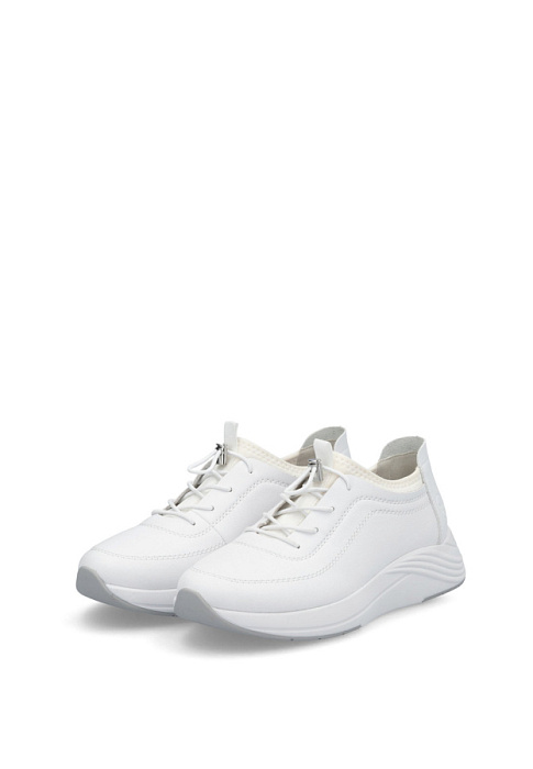 Женские кроссовки RIEKER белые, артикул N8550-80