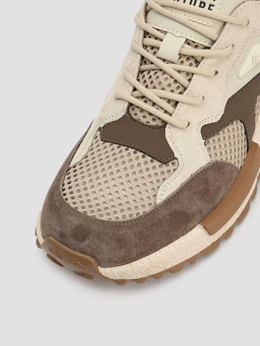 Мужские кроссовки BRUNO RENZONI  бежевые, артикул 951525-8