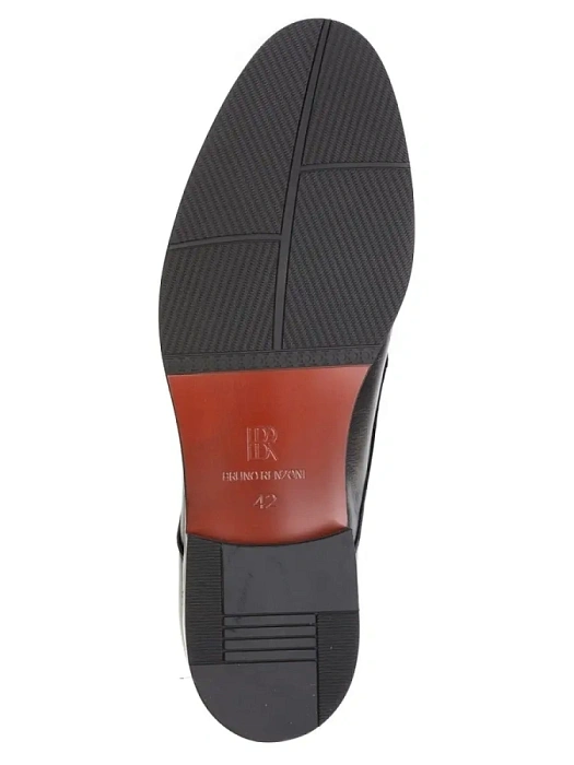 Мужские туфли basic BRUNO RENZONI  черные, артикул 5381A-905A