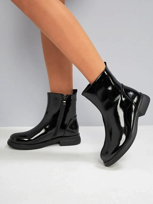 Женские ботинки eObuv черные, артикул DY25030714A