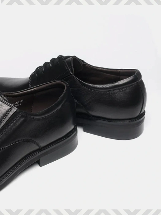 Мужские туфли BRUNO RENZONI  черные, артикул JB25A-23A-NP