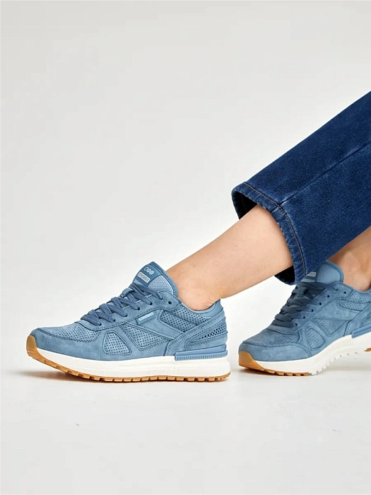 Женские кроссовки STROBBS голубые, артикул F7530-10