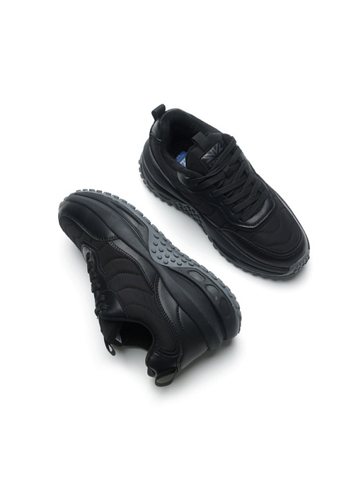 Женские кроссовки CROSBY черные, артикул 448178/05-05