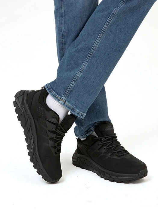 Мужские кроссовки STROBBS черные, артикул C3616-3