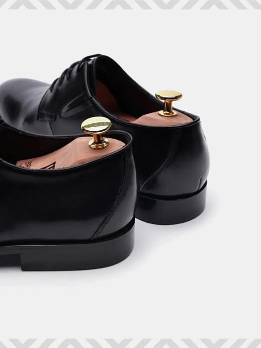 Мужские туфли BRUNO RENZONI  черные, артикул G189AB-G37A-BNP