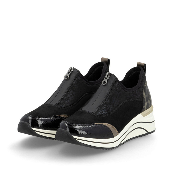 Женские кроссовки REMONTE черные, артикул D0T08-02