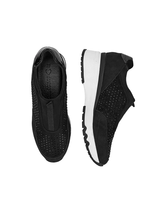Женские кроссовки MARCO TOZZI черные, артикул 2-24730-41-098