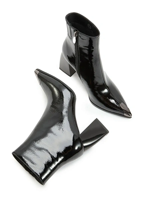 Женские ботильоны FEDERICA RODARI черные, артикул 7E-5C485-5-25W