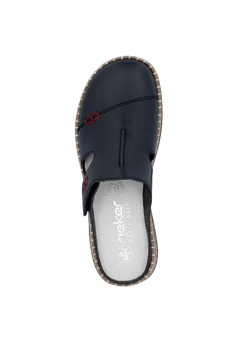 Женские сабо RIEKER синие, артикул 46462-14