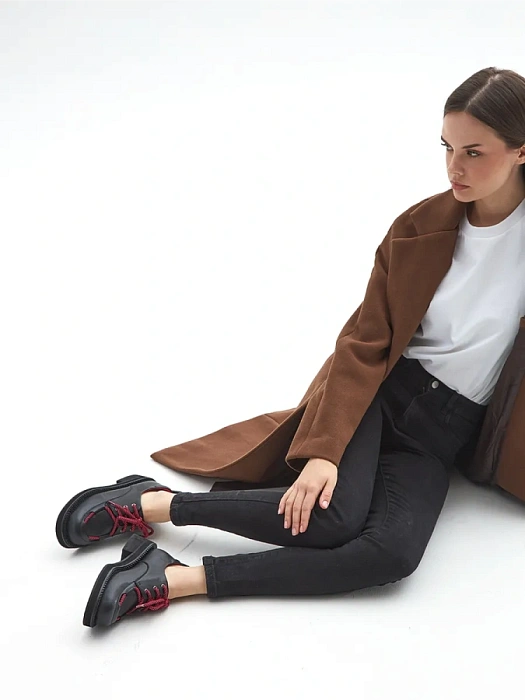 Женские туфли FEDERICA RODARI черные, артикул 4E-3579-202