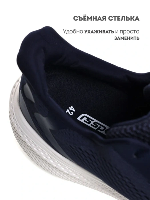 Мужские кроссовки RS SPORT синие, артикул LUIS_NAVY