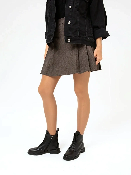 Женские ботинки FEDERICA RODARI черные, артикул 31E-K979-T222