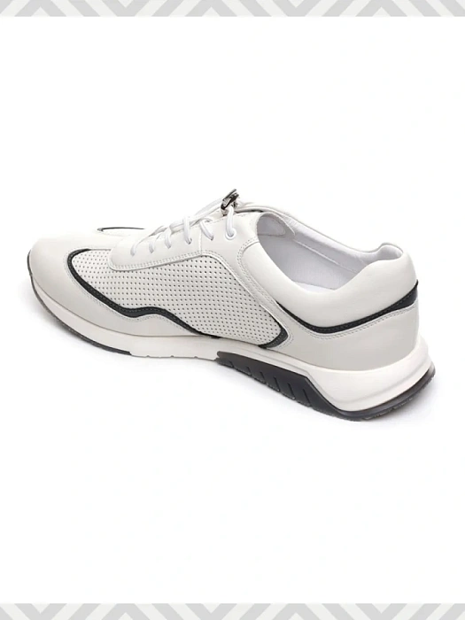 Мужские кроссовки BRUNO RENZONI  белые, артикул Q117B-1D