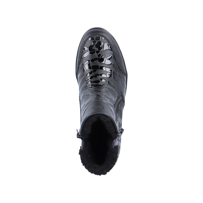 Женские ботинки basic REMONTE черные, артикул R0775-03
