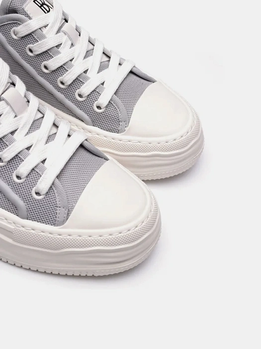 Мужские кеды BRUNO RENZONI  серые, артикул SY33012W-17