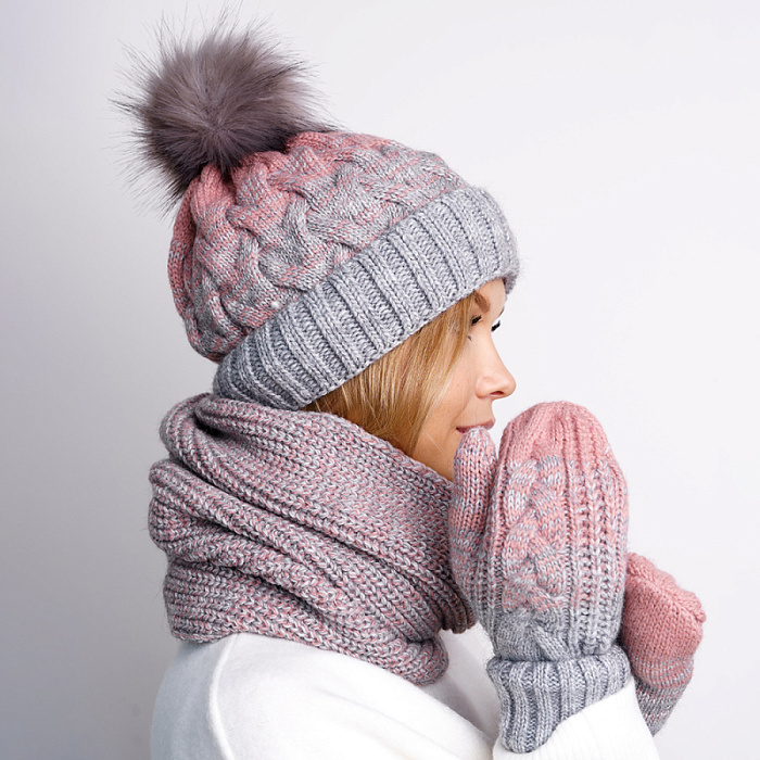 Головной убор FEDERICA RODARI, артикул 535/9_Grey