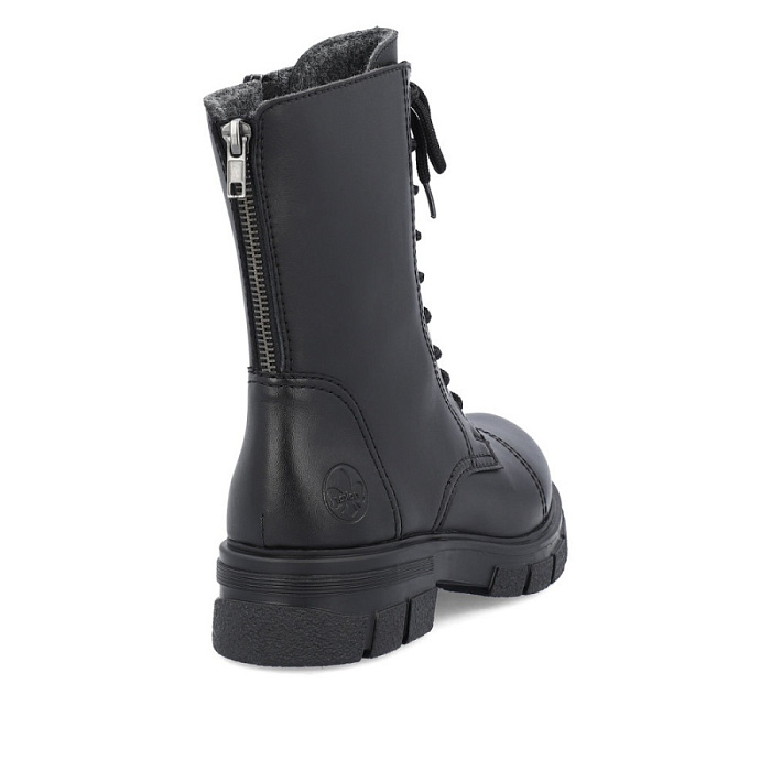 Женские берцы RIEKER черные, артикул Z9107-00