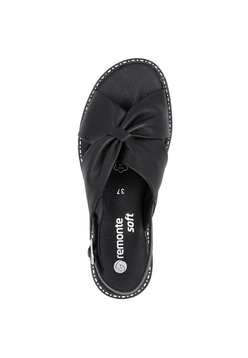 Женские сандалии REMONTE черные, артикул D3674-00