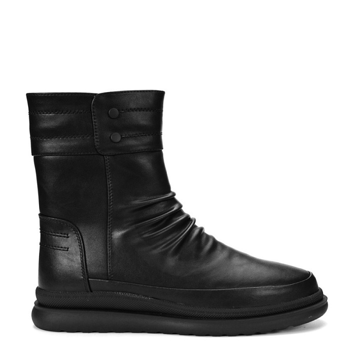 Женские ботинки basic Donna Daniella  черные, артикул D233-PR-03-A-Q