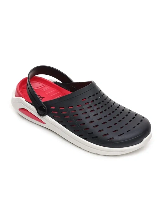 Мужские сабо BRUNO RENZONI  черные, артикул 437398/01-02BR