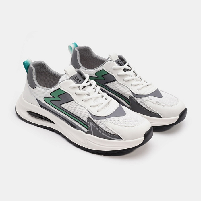 Мужские кроссовки BRUNO RENZONI  белые, артикул HG5007-8