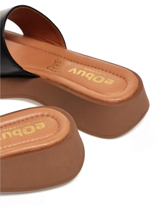 Женские сабо eObuv черные, артикул EO-G-121-24-1