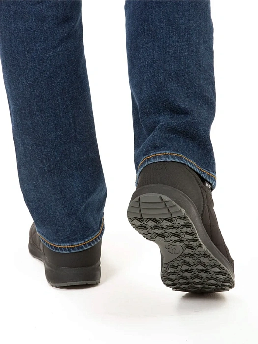 Мужские кроссовки BRUNO RENZONI  черные, артикул 148084/10-01BR